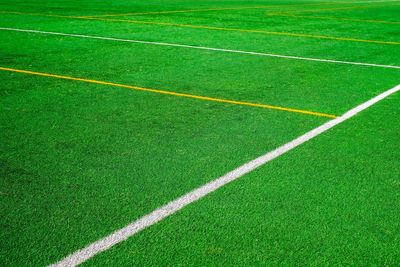 View of soccer field