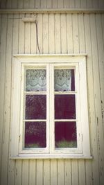 Closed window
