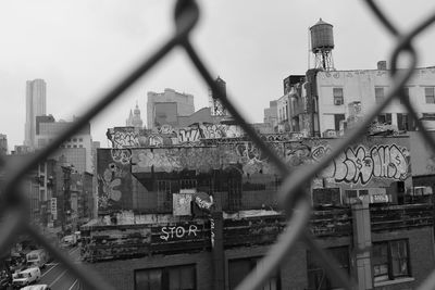 View of construction site