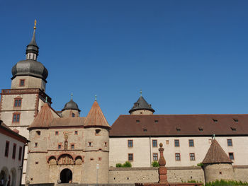 The city of wuerzburg in bavaria