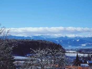 Scenic view of blue sky