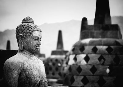 Close-up of buddha statue