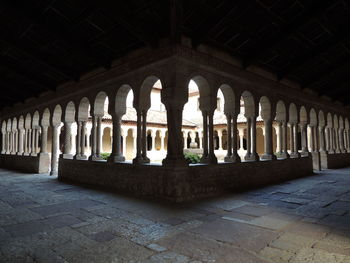 Interior of temple