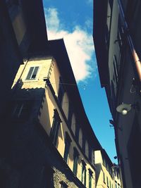 Low angle view of residential building