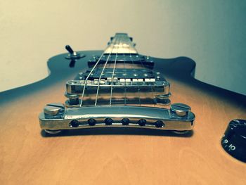 Close-up of guitar