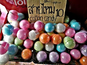 Close-up of multi colored pencils