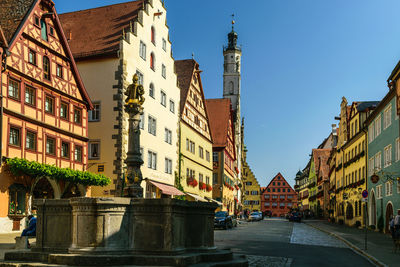 View of buildings in city