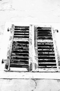 Low angle view of old building