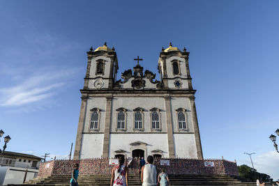 View of the basilica of senhor do bonfim, popularly known as igreja do bonfim