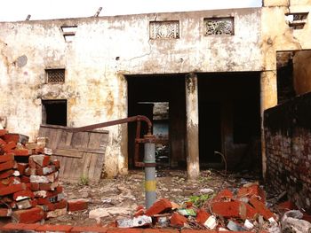 Abandoned building