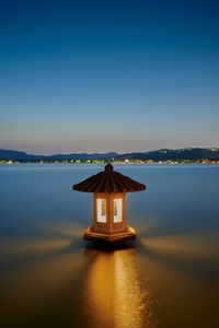 A beautiful pavilion on the west lake, hangzhou, china 