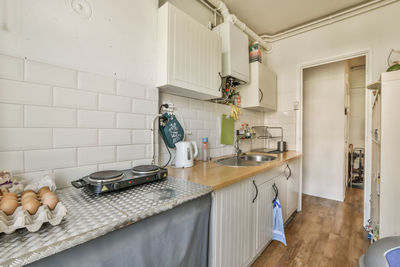 Interior of bathroom