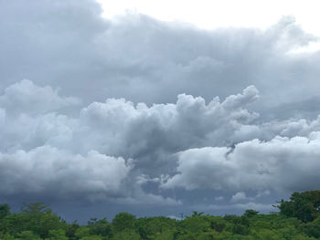 Low angle view of clouds in sky