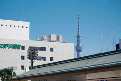 Low angle view of built structures