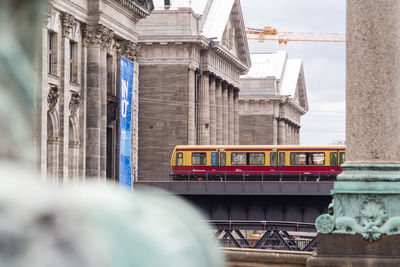 View of built structure in city