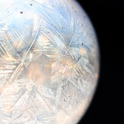 Close-up of object over white background