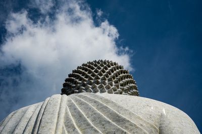 Buddha statue against the sky