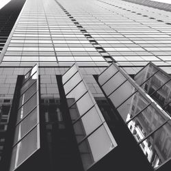 Low angle view of modern building