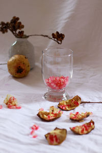 Close-up of drink on table