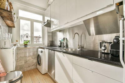 Interior of bathroom