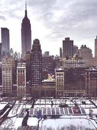 Skyscrapers in city