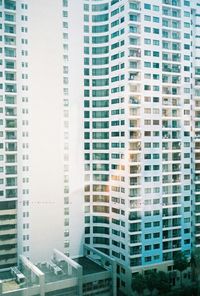 Full frame shot of modern buildings in city