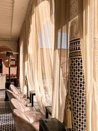 Peaceful morning in a traditional riad in the old medina of fez