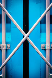 Full frame shot of closed metal door