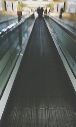 People on railroad station platform