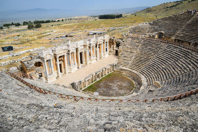 Old ruins in city