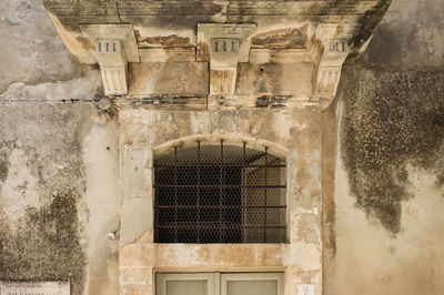 Low angle view of historical building