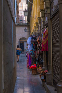 People walking on street