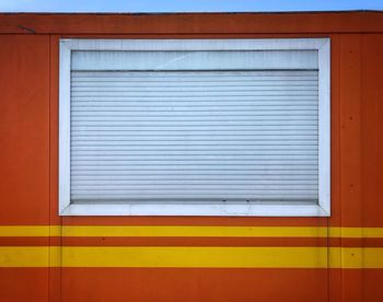 Full frame shot of window of building