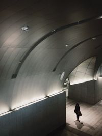 Interior of tunnel