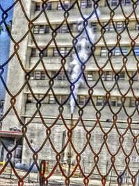 Full frame shot of chainlink fence
