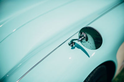 Close-up of car