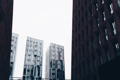 Low angle view of modern building