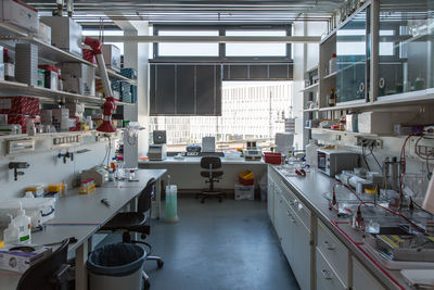 A laboratory inside