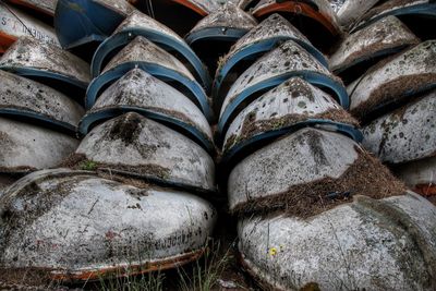 Full frame shot of firewood