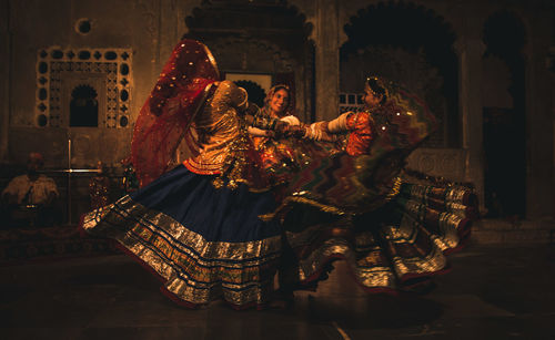 People dancing on stage