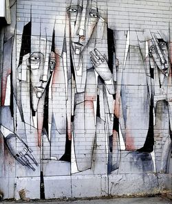Graffiti on wall
