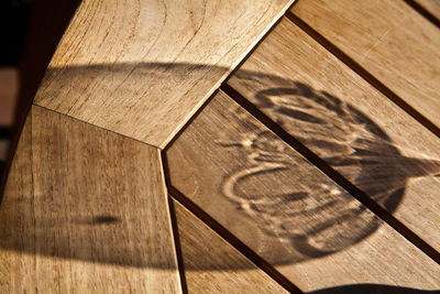 Close-up of wooden door