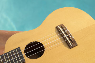 Close-up of guitar