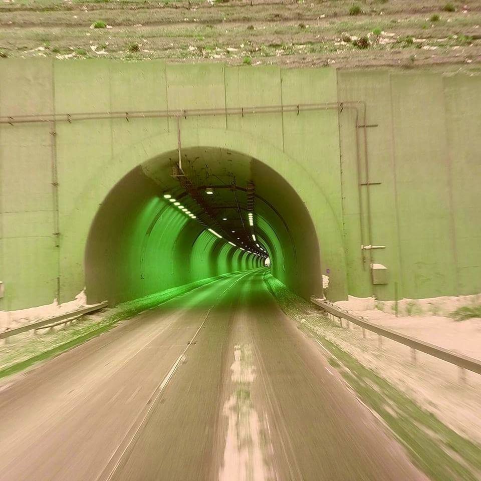 VIEW OF TUNNEL