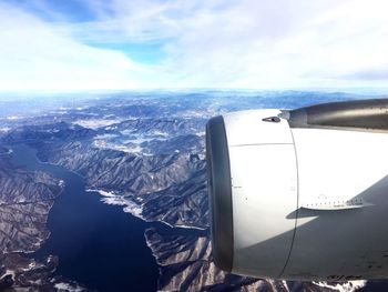 Aerial view of landscape