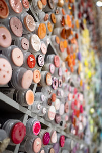 large group of objects