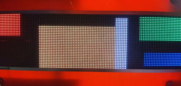 Close-up of illuminated lighting equipment
