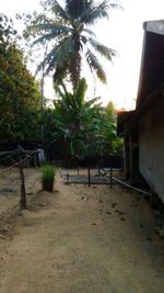 Built structure with trees in background