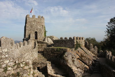 Castle of the moors in sintra, portugal