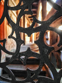 Full frame shot of metal grate